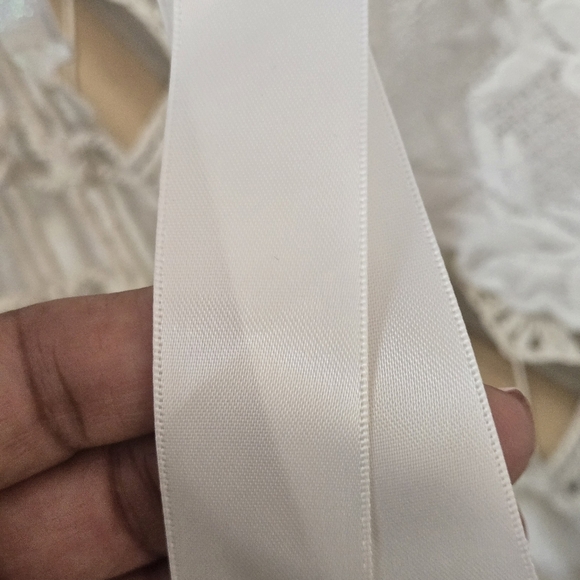 Fairycore Whimsical White Lace Sleeveless Sheer Top O/S - Picture 11 of 13